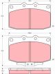TRW Brake Pads