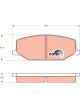 TRW DTEC Brake Pads