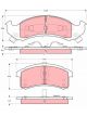 TRW Brake Pads
