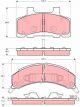 TRW Brake Pads