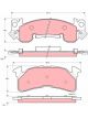 TRW Brake Pads