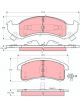 TRW Brake Pads