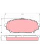 TRW Brake Pads