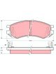 TRW Brake Pads