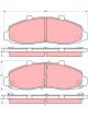 TRW Brake Pads