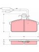 TRW Brake Pads
