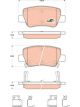 TRW Brake Pads
