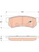 TRW DTEC Brake Pads