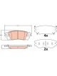 TRW DTEC Brake Pads