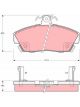 TRW Brake Pads