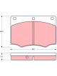 TRW Brake Pads