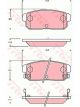 TRW DTEC Brake Pads
