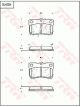TRW DTEC Brake Pads