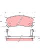 TRW DTEC Brake Pads