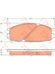 TRW DTEC Brake Pads