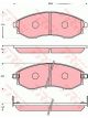 TRW DTEC Brake Pads