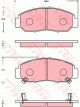 TRW DTEC Brake Pads