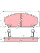 TRW Brake Pads