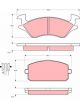 TRW Brake Pads