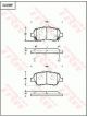 TRW Brake Pads
