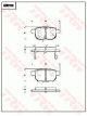 TRW DTEC Brake Pads