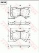 TRW DTEC Brake Pads