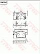 TRW DTEC Brake Pads