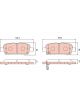 TRW DTEC Brake Pads