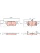 TRW DTEC Brake Pads