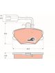 TRW Brake Pads