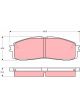TRW Brake Pads