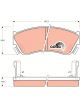 TRW DTEC Brake Pads