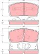 TRW DTEC Brake Pads
