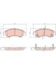 TRW DTEC Brake Pads