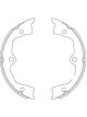 TRW Parking Brake Shoe