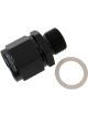 Aeroflow Male M14 x 1.5 to Female -10AN Swivel Adapter + Washer AF906-10-M18BLK