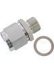 Aeroflow Male M14 x 1.5 to Female -10AN Swivel Adapter + Washer