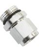 Aeroflow Male -6 ORB to Female -6AN Swivel Adapter Silver
