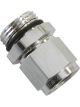 Aeroflow Male -10 ORB to Female -12AN Swivel Adapter Silver
