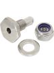 Aeroflow Stainless Steel Vacuum Hose Port Adapter 1/4