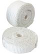 Aeroflow Exhaust Insulation Wrap 2 Inch Wide, 50ft Length White