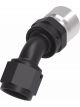 Aeroquip 6AN StreetLite Hose Crimp Fitting 45 Degree