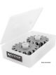 Allstar Performance Quick Change Gear Tote Plastic White Pack 50