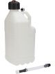 Allstar Performance Utility Jug 5 Gal w/ Filler Hose Clear