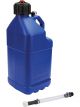 Allstar Performance Utility Jug 5 Gal w/ Filler Hose Blue