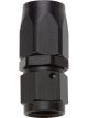 Allstar Performance Reusable Hose End Black Straight -6AN