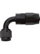 Allstar Performance Reusable Hose End Black 90 Degree Elbow -8AN