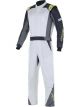 Alpinestars USA Atom Suit Silver Flu/Yellow Small/Medium