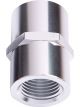 Aeroflow NPT Female Coupler 1/8 Inch Silver