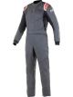 Alpinestars USA Knoxville V2 Suit Grey/Red 2X-Small